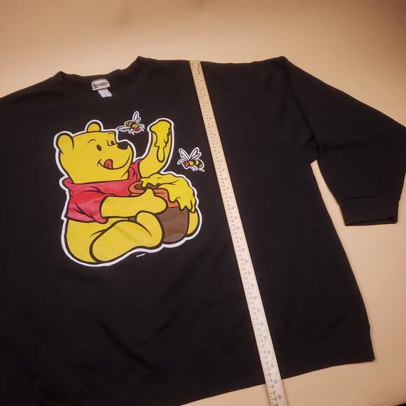 Vintage Winnie the Pooh Walt Disney World Big Pooh Sweater Crewneck Mens 3XL - Picture 13 of 14